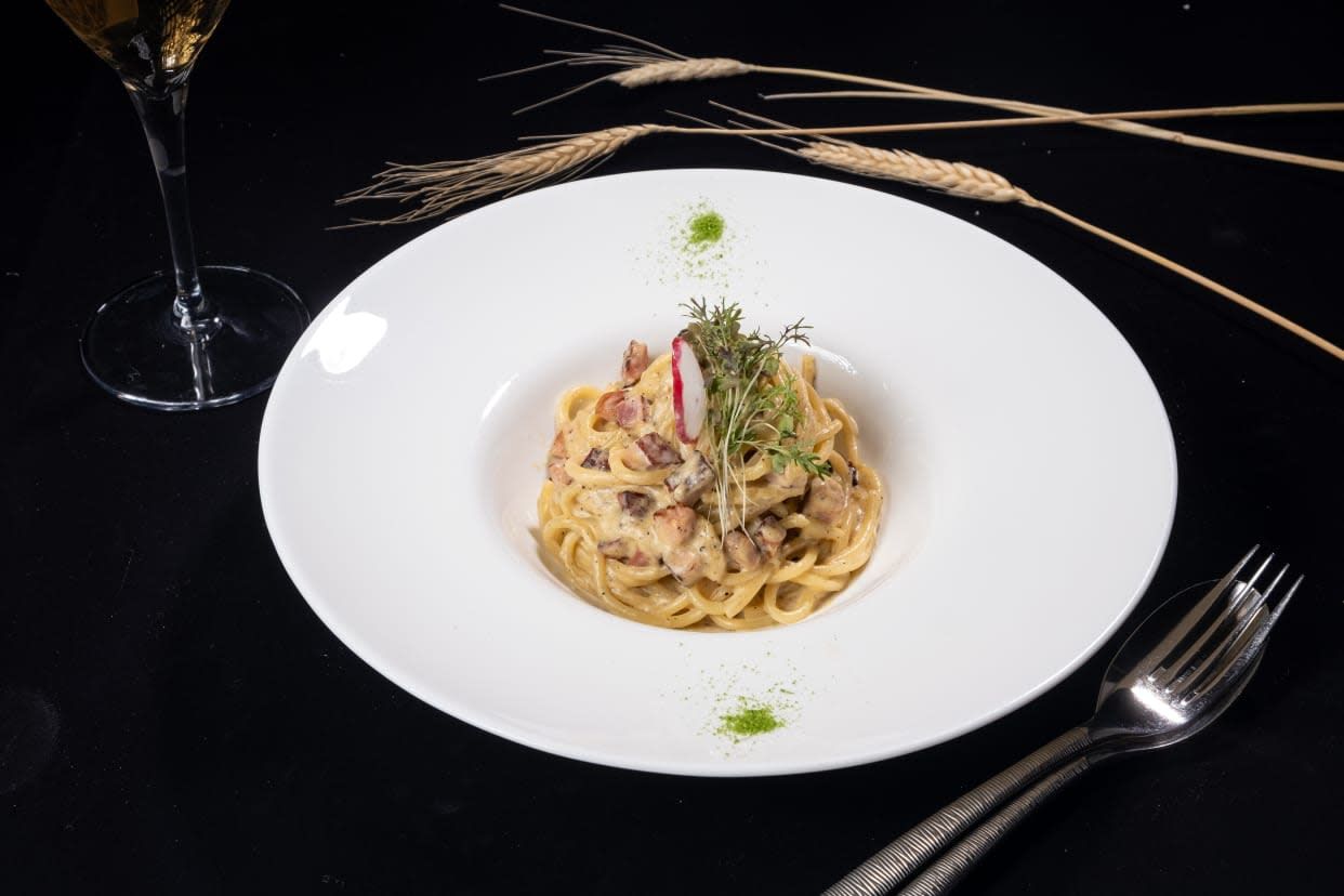 Spaghete Carbonara 400g, E 621, E 627